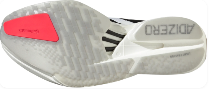 adidas Adizero Adios Pro 4 'White Black Red' – Men's Running Shoe