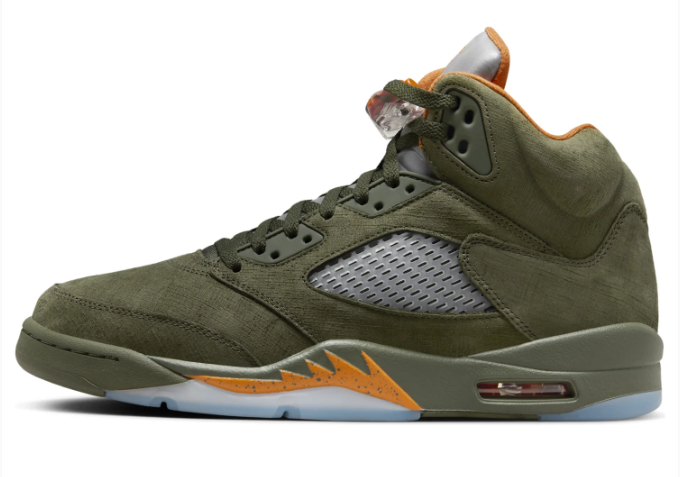 Air Jordan 5 Retro 'Olive' (2024) Sneaker – DD0587-308