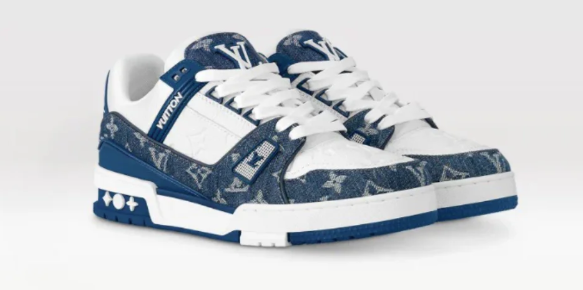 Louis Vuitton LV Trainer Sneakers - Black White Monogram