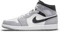 Air Jordan 1 Mid 'Light Smoke Grey' Sneaker – 554724-078