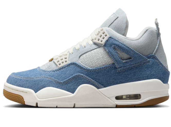 Air Jordan 4 TEX 'Denim Worn Blue' – Women's Sneaker (IB6716-100)