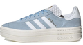 adidas Gazelle Bold 'Clear Sky' – Women's Stacked Suede Sneaker (ID6991)