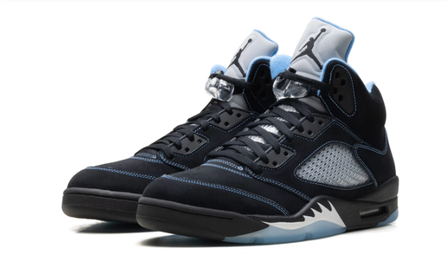 Air Jordan 5 Retro 'Black University Blue' (2026) Sneaker – DD0587-008