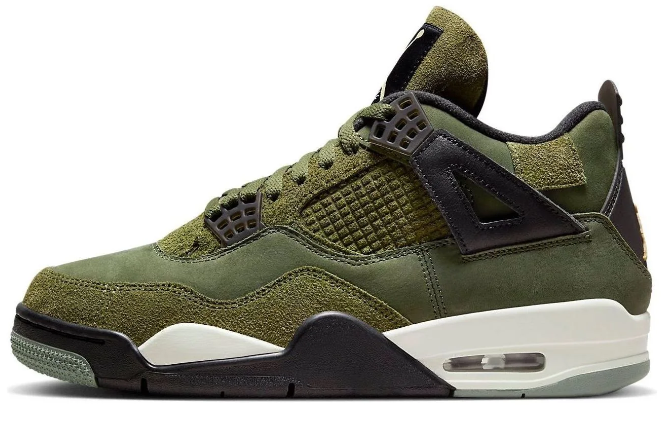 Air Jordan 4 Retro SE 'Craft Olive' Sneaker – FB9927-200