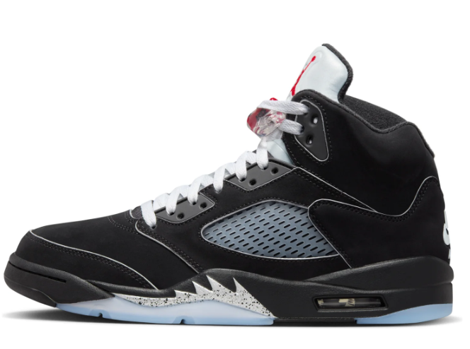 Air Jordan 5 Retro OG 'Black Metallic Reimagined' (2025) Sneaker – HF3975-001