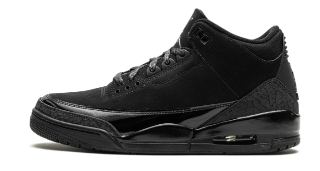 Air Jordan 3 Retro 'Black Cat' 2025 Sneaker – CT8532-001