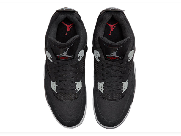 Air Jordan 4 Retro SE 'Black Canvas' Sneaker – DH7138-006