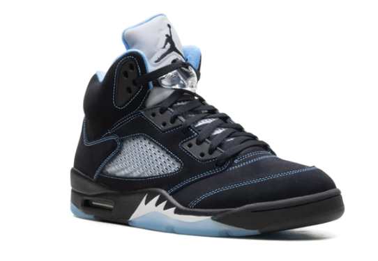 Air Jordan 5 Retro 'Black University Blue' (2026) Sneaker – DD0587-008