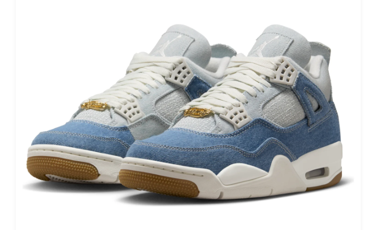 Air Jordan 4 TEX 'Denim Worn Blue' – Women's Sneaker (IB6716-100)