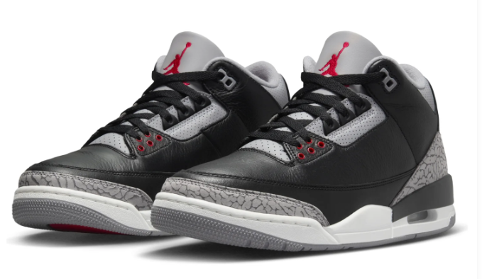 Air Jordan 3 OG 'Black Cement' 2024 Sneaker – DN3707-010
