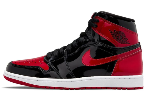 Air Jordan 1 Retro High OG 'Patent Bred' Sneaker – 555088-063