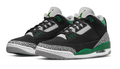 Air Jordan 3 Retro 'Pine Green' Sneaker – CT8532-030