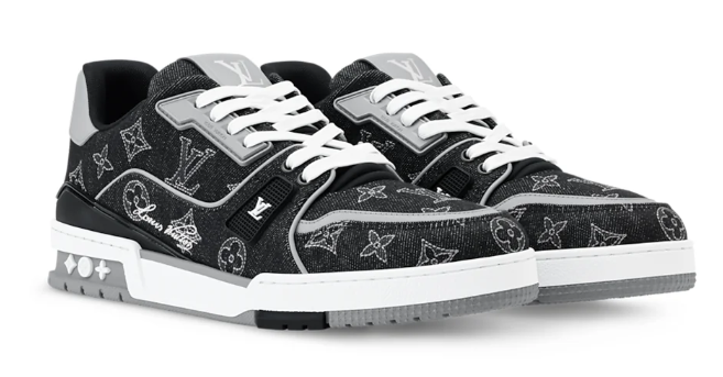 Louis Vuitton LV Trainer Sneaker ‘Monogram Denim’ – Brown