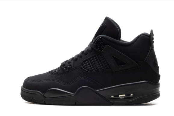 Air Jordan 4 Retro GS 'Black Cat' (2025) Sneaker – IB4171-010