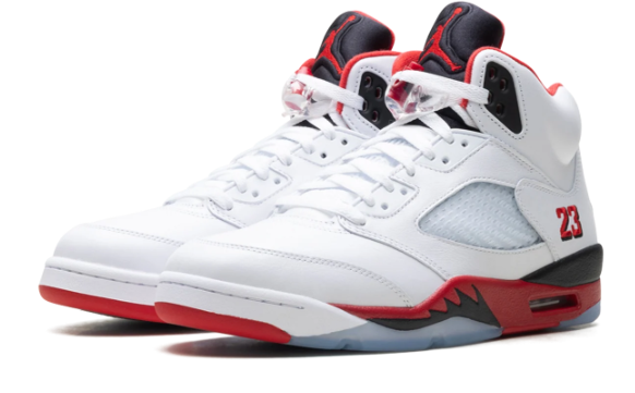Air Jordan 5 Retro 'Fire Red Black Tongue' (2025) Sneaker – HQ7978-101