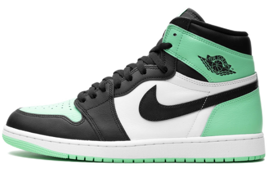 Air Jordan 1 Retro High OG 'Green Glow' Sneaker – DZ5485-130