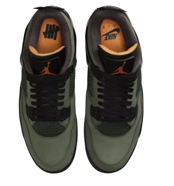 Air Jordan 4 Retro OG SP x Undefeated 'Deep Green' (2025) Sneaker – IB1519-200