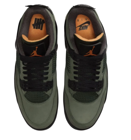 Air Jordan 4 Retro OG SP x Undefeated 'Deep Green' (2025) Sneaker – IB1519-200
