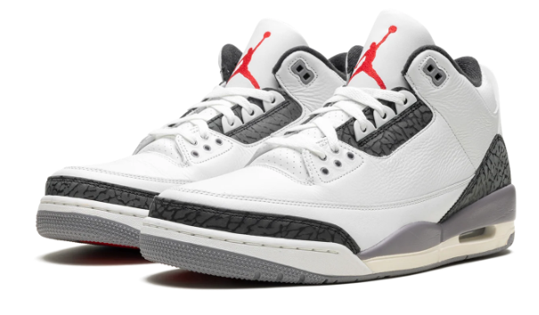 Air Jordan 3 Retro 'Cement Grey' Sneaker – CT8532-106