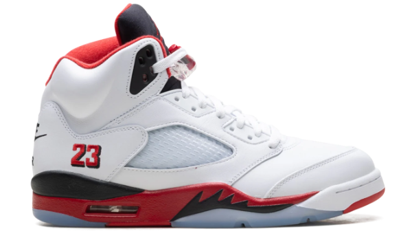 Air Jordan 5 Retro 'Fire Red Black Tongue' (2025) Sneaker – HQ7978-101