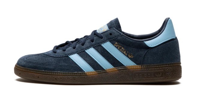 adidas Handball Spezial – Collegiate Navy / Clear Sky / Gum (BD7633)