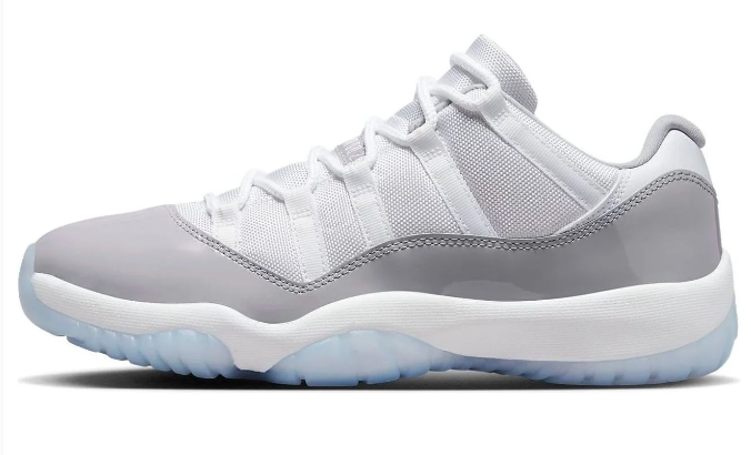 Air Jordan 11 Retro Low 'Cement Grey' Sneaker – AV2187-140
