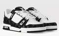 Louis Vuitton LV Trainer Sneakers - Black White Monogram