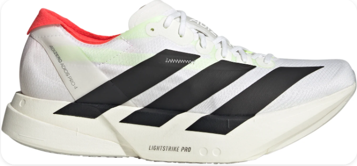 adidas Adizero Adios Pro 4 'White Black Red' – Men's Running Shoe