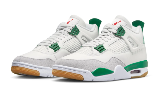 Air Jordan 4 Retro SB 'Pine Green' Sneaker – DR5415-103