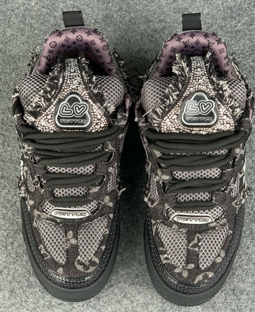 Louis Vuitton LV Skate Sneaker ‘Black Swarovski Monogram’