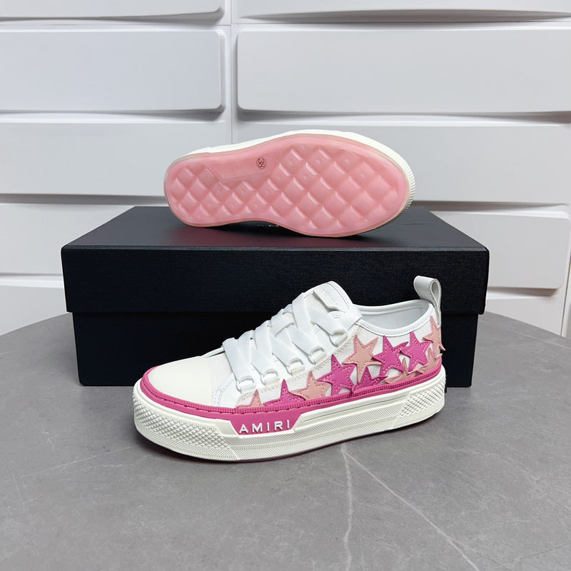 Amiri Stars Court Low-Top Sneakers PKM0101 Pink
