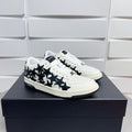 Amiri Stars Court Low-Top Sneakers PKM0101 White/Black