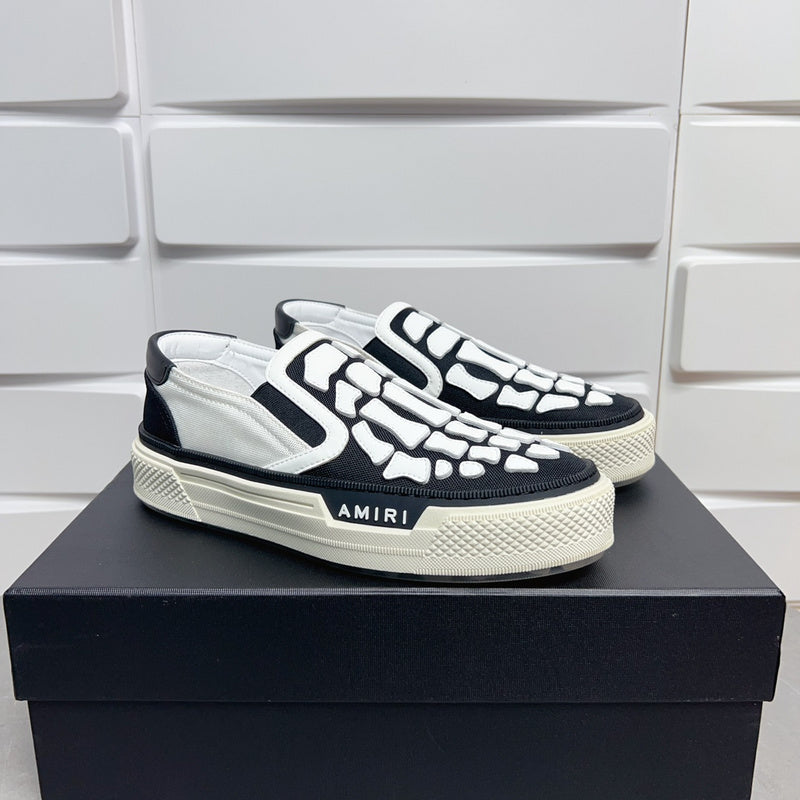 Amiri Stars Court Low-Top Sneakers PKM0102 Black