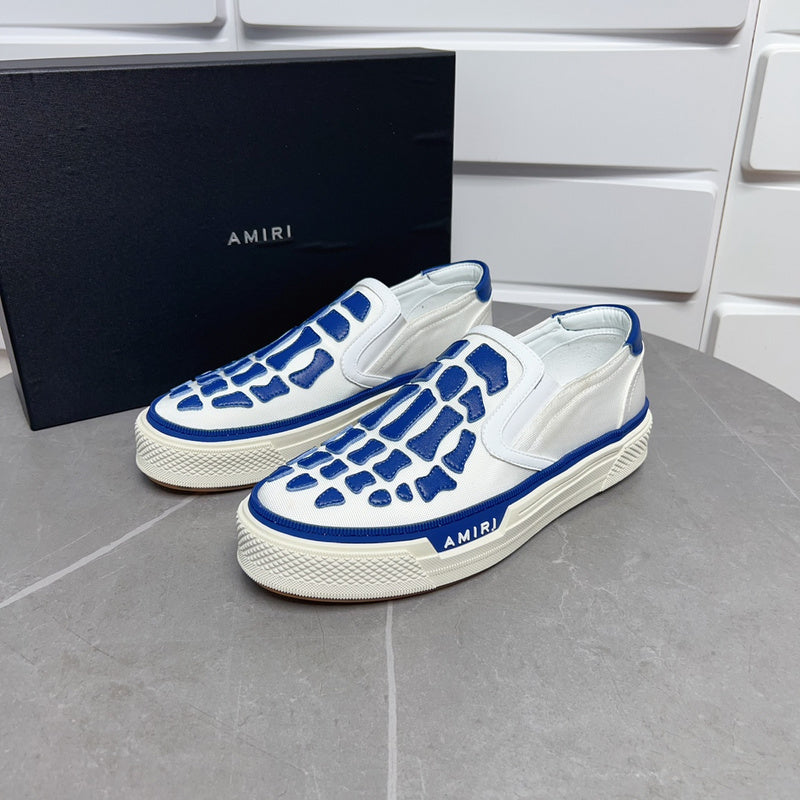 Amiri Stars Court Low-Top Sneakers PKM0102 Navy