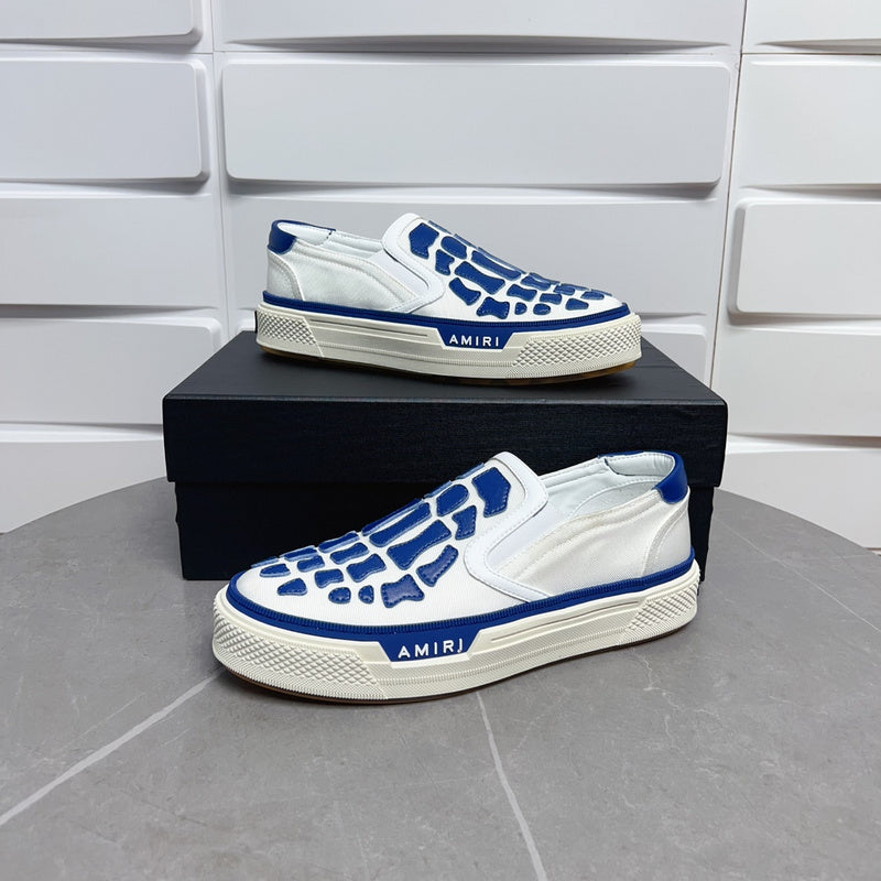 Amiri Stars Court Low-Top Sneakers PKM0102 Navy