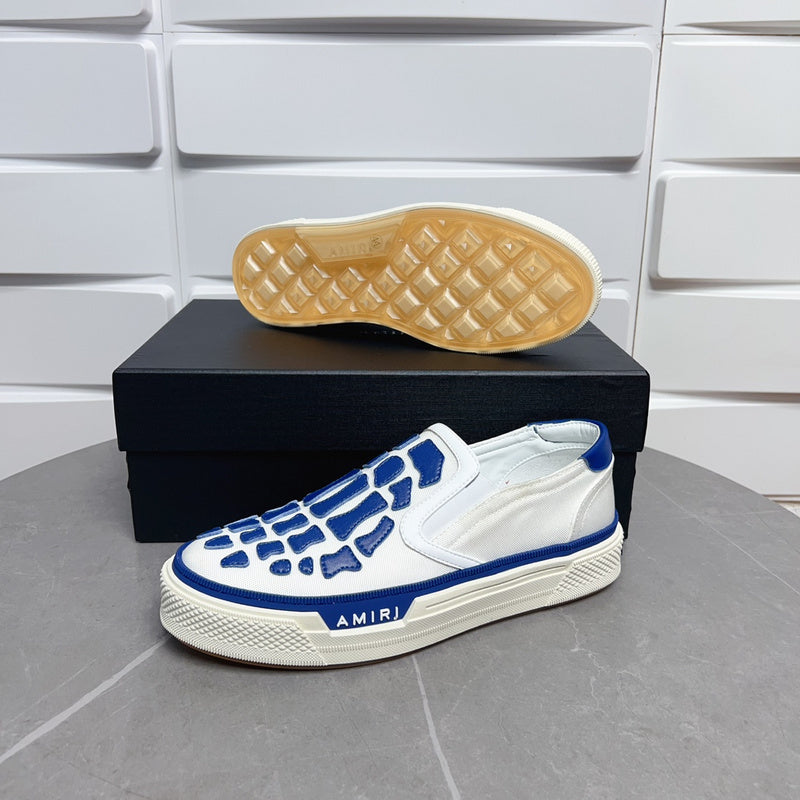 Amiri Stars Court Low-Top Sneakers PKM0102 Navy