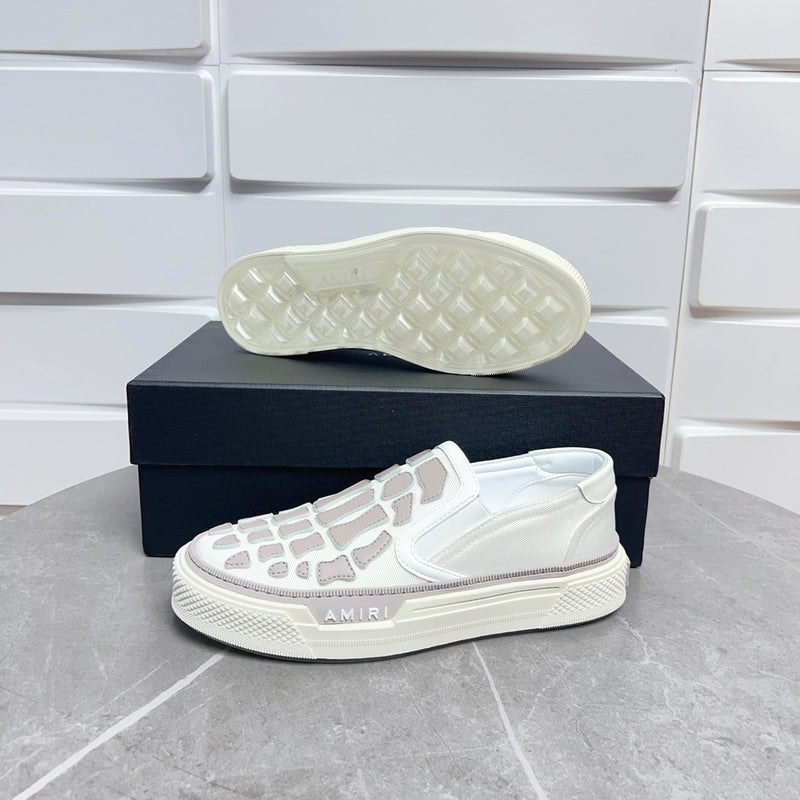 Amiri Stars Court Low-Top Sneakers PKM0102 Cream