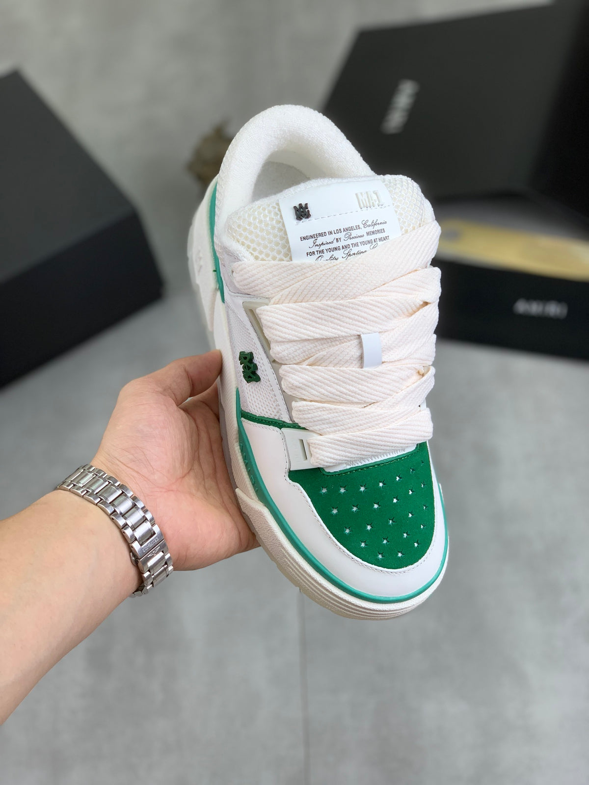 AMIRI Court Low – Where Street Meets Craft