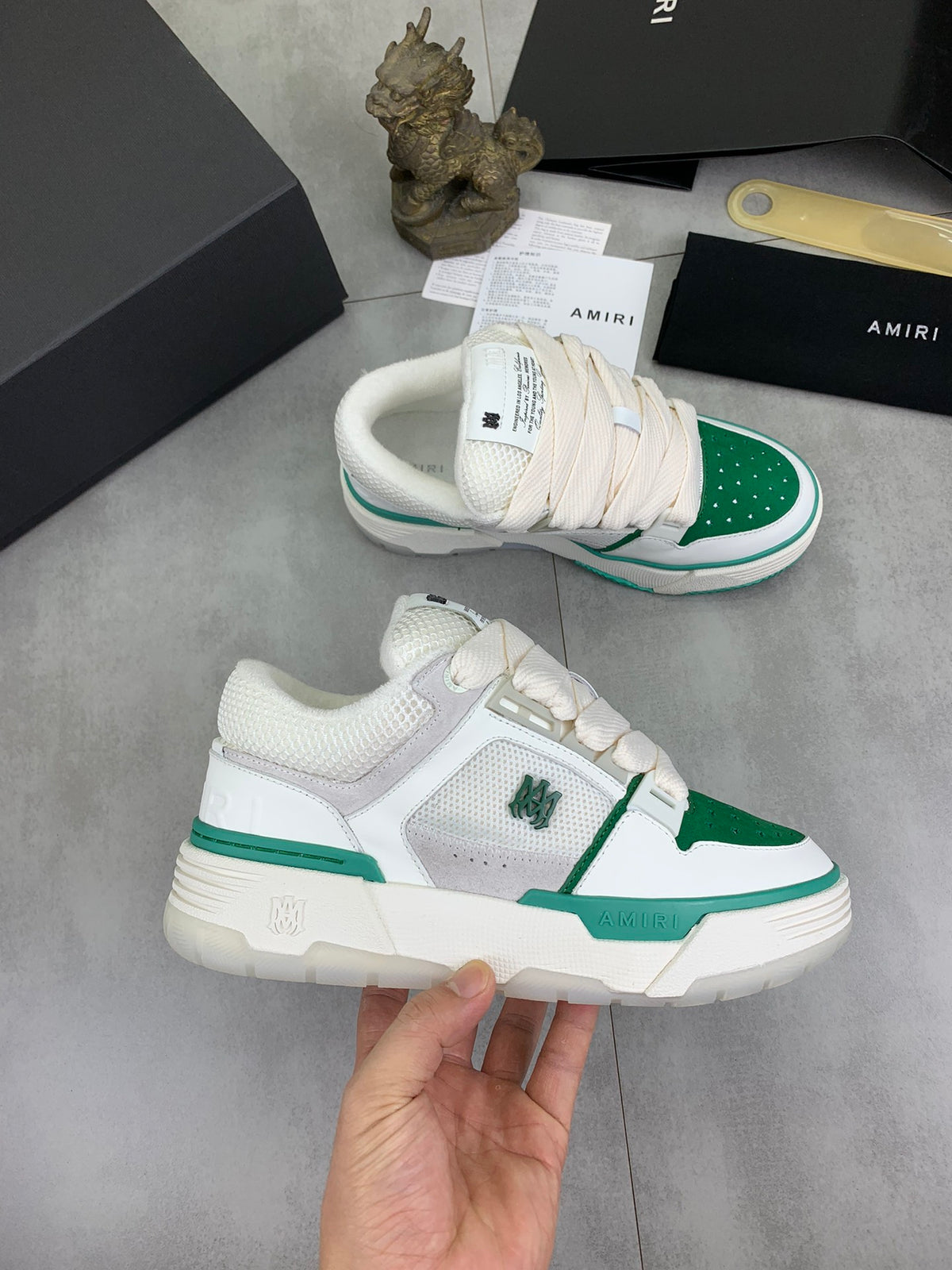 AMIRI Court Low – Where Street Meets Craft