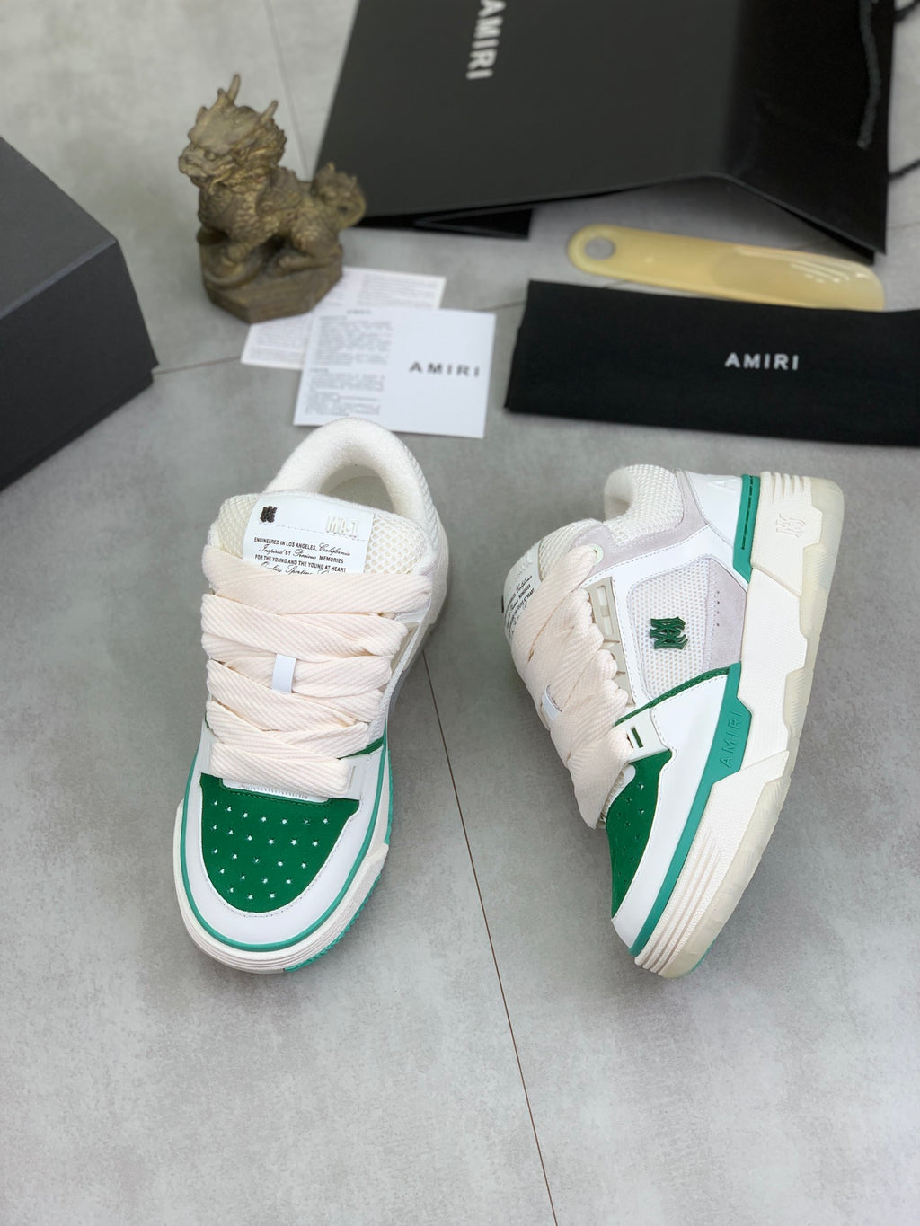 AMIRI Court Low – Where Street Meets Craft