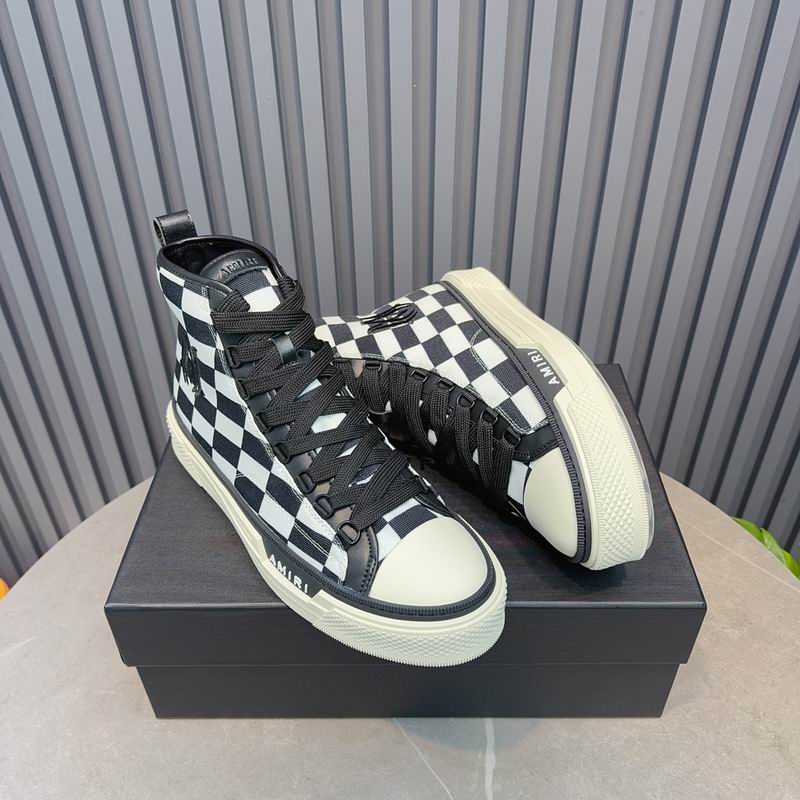 AMIRI Pacific Bones Sneakers — Brown