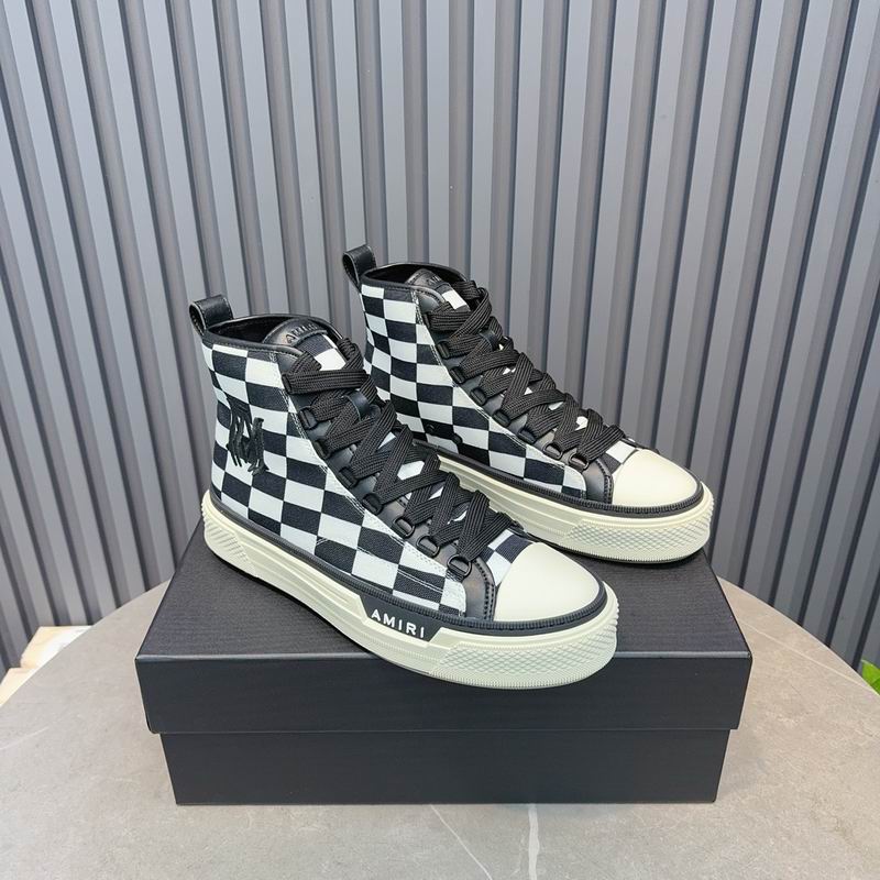 AMIRI Pacific Bones Sneakers — Brown