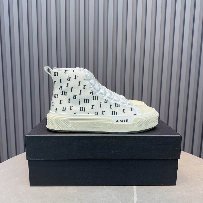 AMIRI Pacific Bones Sneakers — Brown