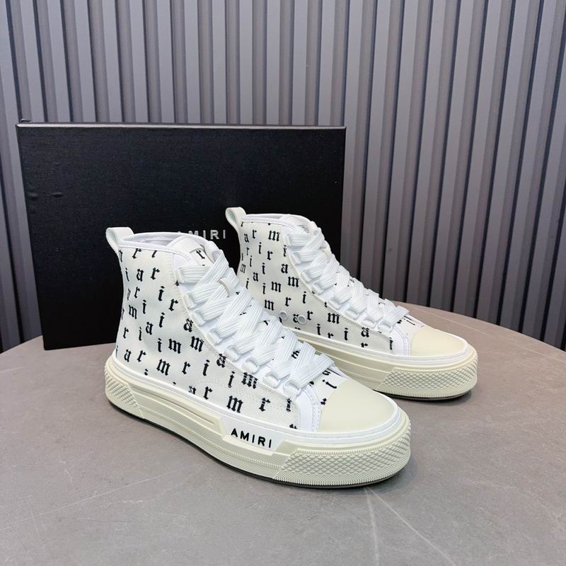 AMIRI Pacific Bones Sneakers — Brown
