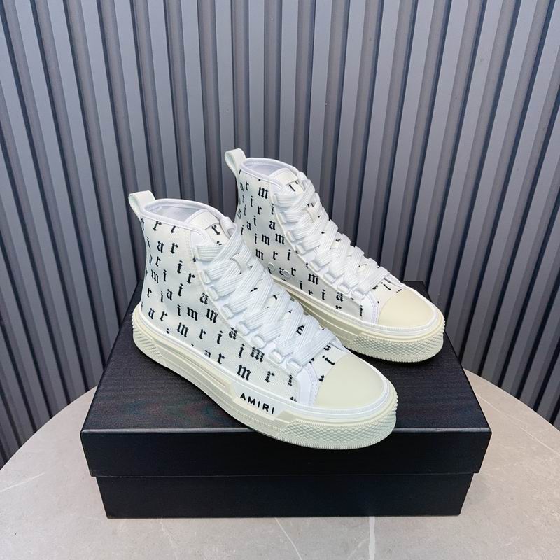 AMIRI Pacific Bones Sneakers — Brown