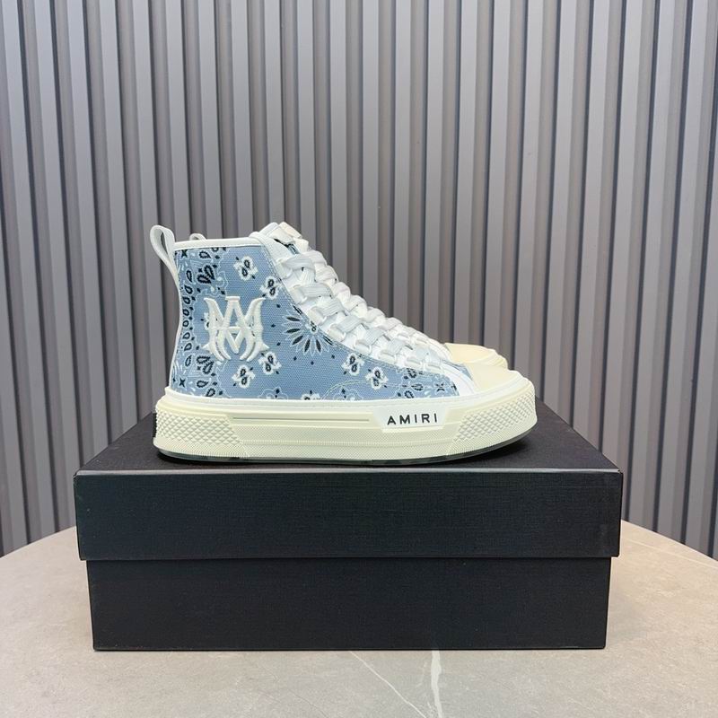 AMIRI Pacific Bones Sneakers in Brown