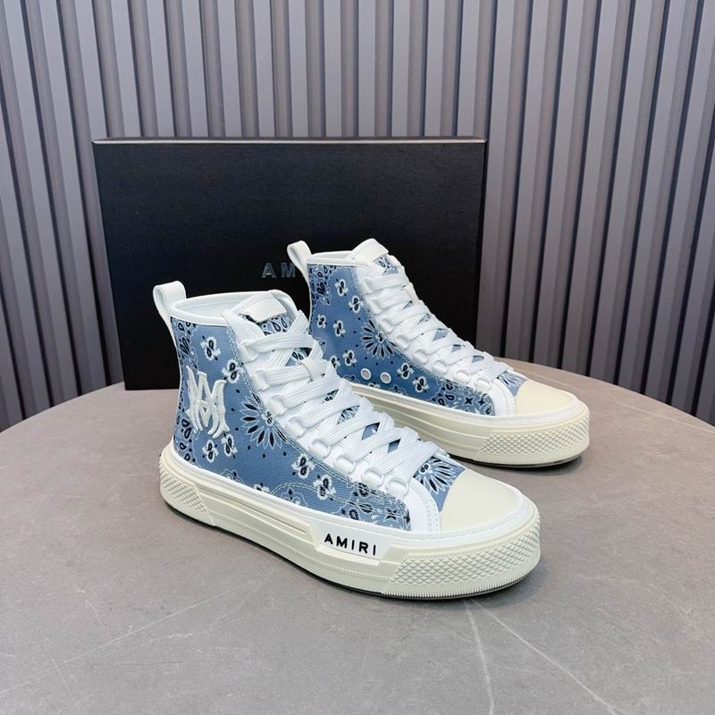 AMIRI Pacific Bones Sneakers in Brown