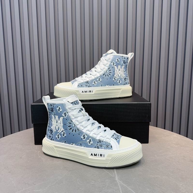 AMIRI Pacific Bones Sneakers in Brown