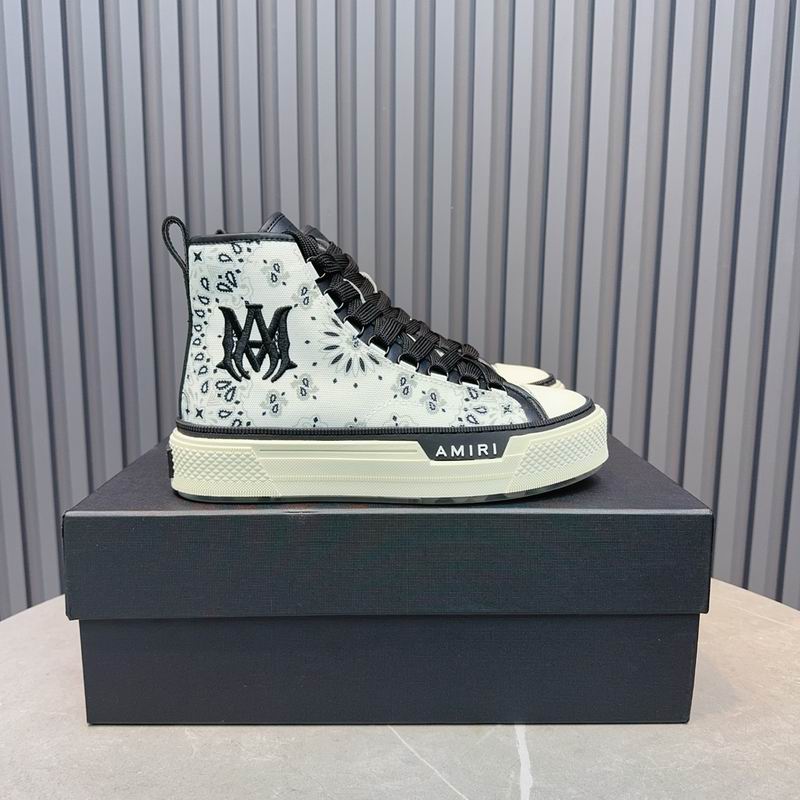AMIRI Pacific Bones Sneakers — Brown