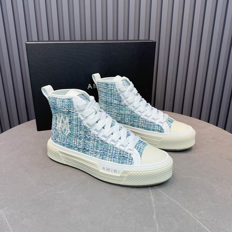 AMIRI Pacific Bones Sneakers — Brown